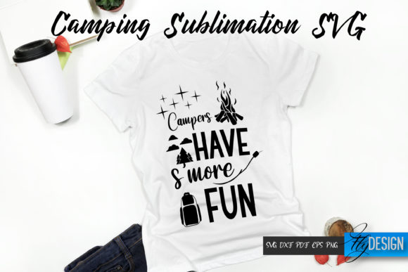 Camping Quote SVG: A Versatile Graphic Asset for Blogs and Websites