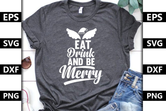Christmas Quote SVG Design for T-Shirt Designs and Graphics