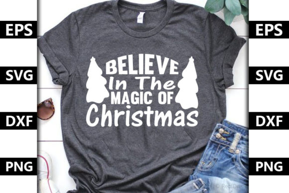 Christmas Quote SVG Design for T-Shirt Graphics