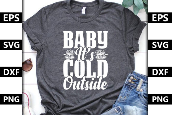 Christmas Quote SVG Design for T-Shirt Graphics and More