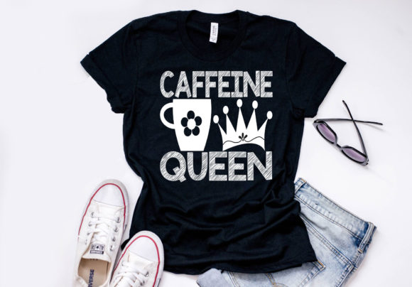Coffee Quote SVG Design Caffeine Queen Review