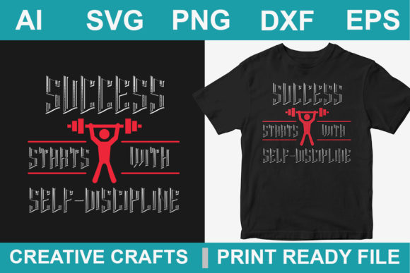 Gym Tshirt Design Motivational Quotes for Print Templates