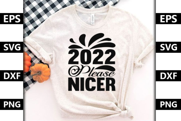 Happy New Year SVG Design for T-Shirt Graphics