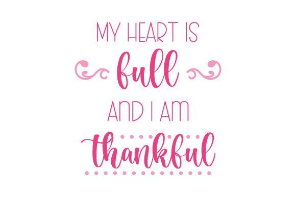My Heart is Full and I Am Thankful Crafts for Thanksgiving