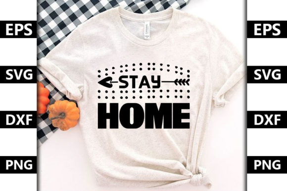 Stay Home Quote SVG Design Review for Embroidery Projects